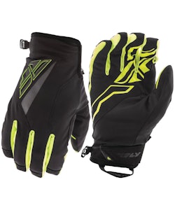 Fly Racing | Title Glove 2020 Men's | Size Large in Black/Hi Vis Yellow