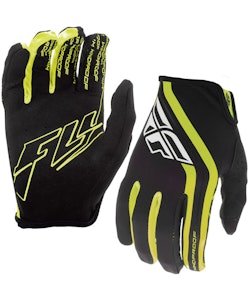 Fly Racing | Windproof LIte Gloves Men's | Size Extra Small in Black/Hi Vis