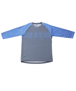 Fly Racing | Ripa 3/4 Sleeve Jersey Men's | Size Small In Blue/charcoal