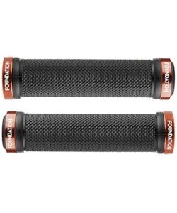 Foundation | Lock On Grips Black/red