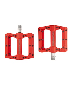 Foundation | Composite Flat Pedals Red