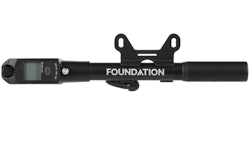 Foundation | Digital Mini/shock Pump Black | Rubber