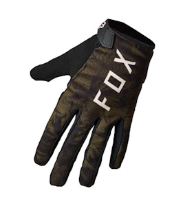 Fox Apparel | Women's Ranger Glove Gel | Size Medium in Olive Green