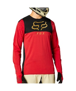 Fox Apparel | Delta LS Jersey Men's | Size Extra Large in Chili