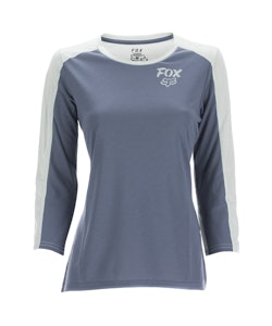 Fox Apparel | Women's Range Dri Release Jersey | Size Large in Matte Blue