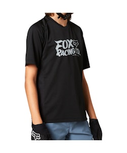 Fox Apparel | Youth Defend Ss Jersey Men's | Size Extra Large In Black