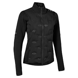Fox Apparel | Ranger Windbloc Fire Women's Jacket | Size Large In Black | 100% Polyester