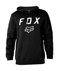 Fox Apparel | Legacy Moth Pullover Fleece Hoodie Men's | Size Extra Large in Black/Black
