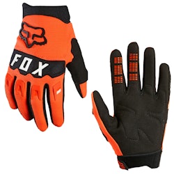Fox Apparel | Dirtpaw Youth Glove | Size Large In Fluorescent Orange | Nylon