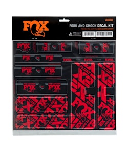 Fox Racing Shox | Custom Fork And Shock Decals Red