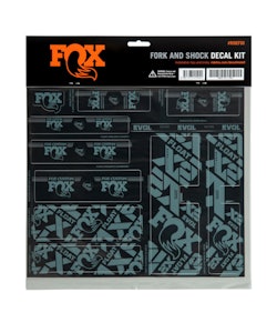 Fox Racing Shox | Custom Fork And Shock Decals Storm Blue