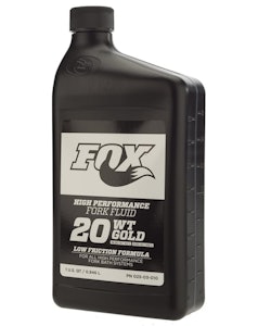 Fox Racing Shox | Suspension Fluid | Gold | 20 Weight, 32Oz
