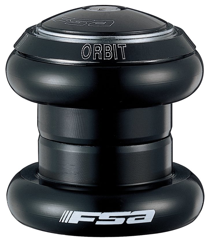 FSA Bicycle Orbit DL 1-1/8" Black Retainer Bearings Bike Headset 