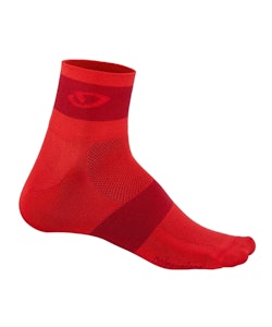 Giro | Comp Racer Socks Men's | Size Small In Bright Red