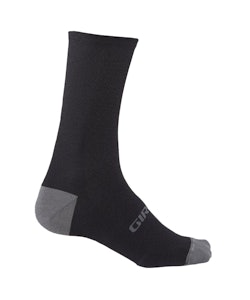 Giro | Hrc+ Merino Wool Socks Men's | Size Medium In Black/charcoal