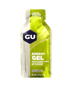 GU Sports | Energy Gel - 24 CT. Box Lemon Sublime, No Caffeine