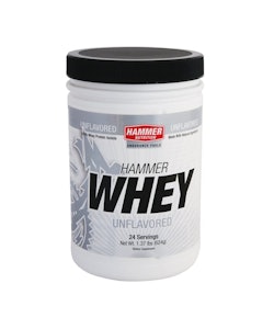 Hammer Nutrition | Whey Protein Drink Mix Unflavored, 24 Servings