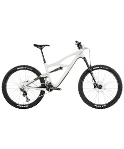 Ibis Bicycles | Mojo 4 Logo Carbon Wheel Deore Bike 2022 Grey Large