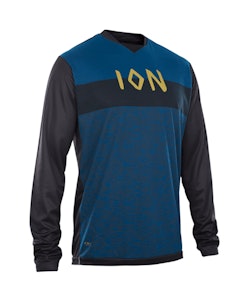 Ion | Scrub Amp LS Jersey Men's | Size Small in Ocean Blue