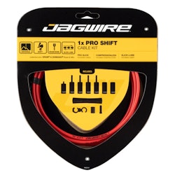 Jagwire | 1X Pro Shift Kit | Red | Road/mtb, Shim/sram, 2800Mm Cable