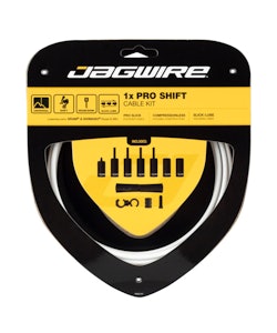 Jagwire | 1x Pro Shift Kit | White | Road/MTB, Shim/SRAM, 2800mm Cable