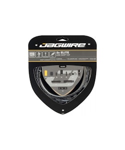 Jagwire | 2x Elite Link Shift Cable Kit | Black | SRAM/Shimano, Polished Ultra-Slick Cables