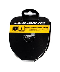 Jagwire | Sport Brake Cable Slick | Stainless | Slick | Stainless | 1.5x2750mm, Road End