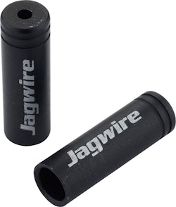 Jagwire | Cable Housing End Caps 4Mm Alloy | Black | Bottle Of 50