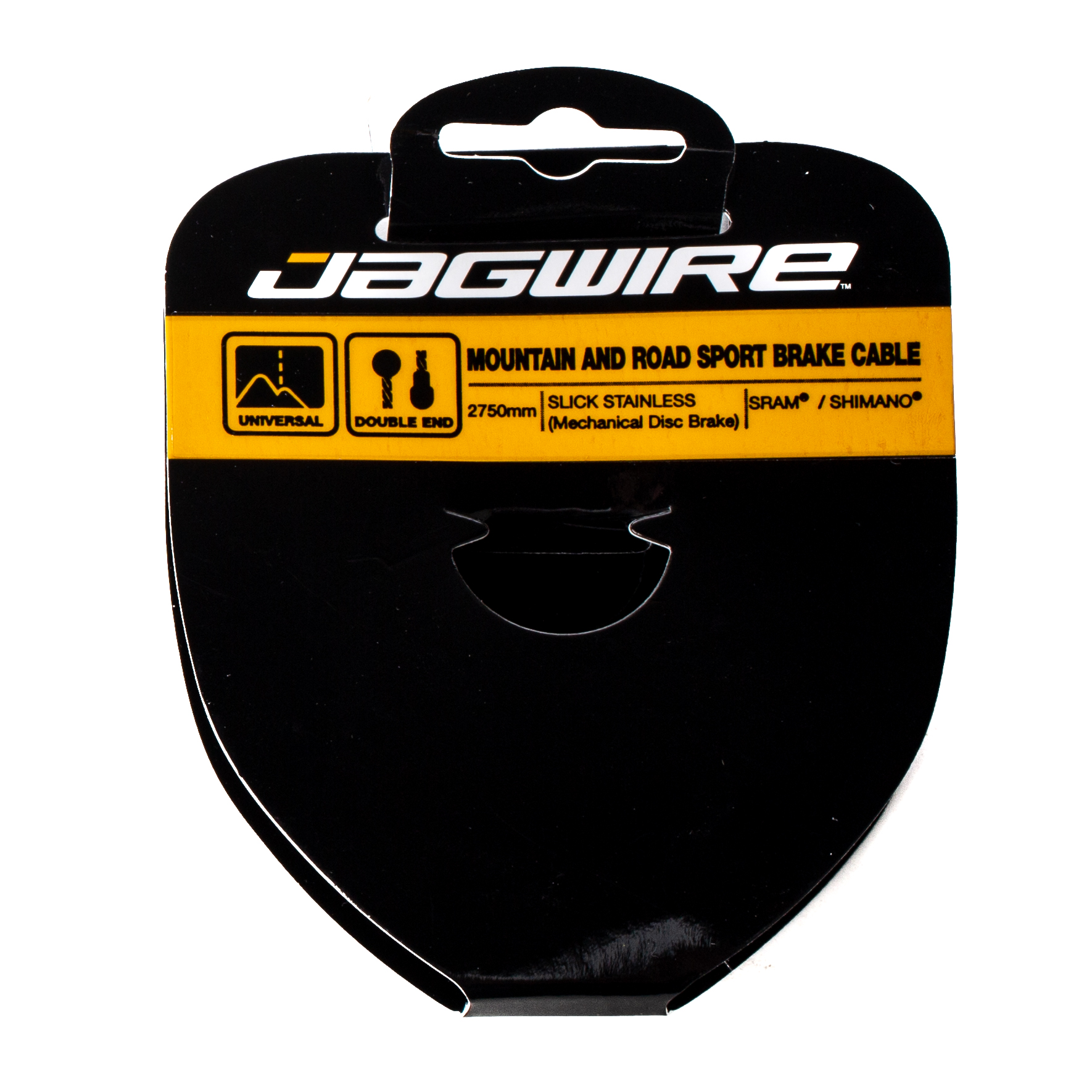 Jagwire Lot of 2 Jagwire Road Sport Bike Brake Cable 2750mm Stainless New Old Stock 