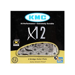 Kmc | X12 12 Speed Chain | Silver | 12 Speed, 126 Links