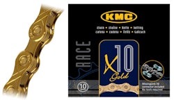Kmc | X-10 Ti Chain | Gold | 116, 10 Speed Shim/sram Compatable