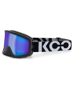 KOO Eyewear | KOO Edge Goggles Men's in Black/Blue Mirror Lens