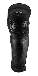 Leatt | 3Df Hybrid Ext Knee & Shin Guard Men's | Size Small/medium In Black