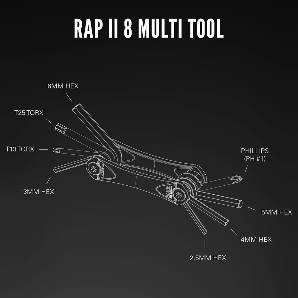 Lezyne Rap II 8 Multi Tool