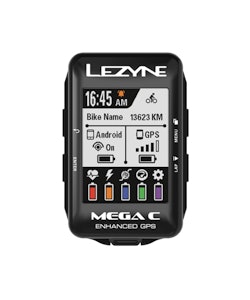 Lezyne | Mega color GPS smart loaded Black