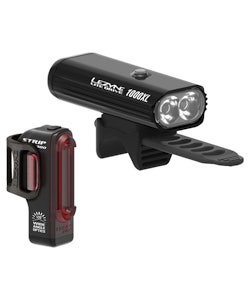 Lezyne | Lite Drive 1000XL/Strip Pro Light Combo Black/Hi Gloss