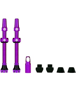 Muc-Off | V2 Tubeless Valve Kit-Dnu | Purple | 44Mm