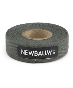 Newbaum's | Cotton Cloth Handlebar Tape Dark Gray, Single Roll