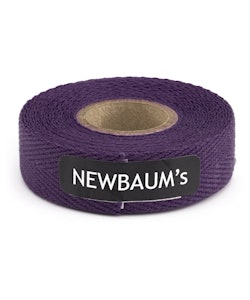 Newbaum's | Cotton Cloth Handlebar Tape Egg Plant, Single