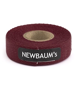 Newbaum's | Cotton Cloth Handlebar Tape | Maroon | Single Roll