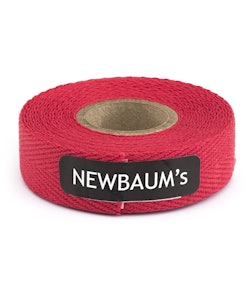 Newbaum's | Cotton Cloth Handlebar Tape | Red | Single Roll