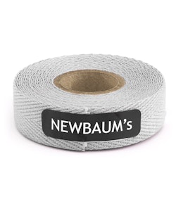 Newbaum's | Cotton Cloth Handlebar Tape | White | Single Roll