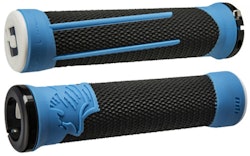 Odi | Ag2 Lock-On Grips | Black/blue | W/black Clamps