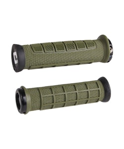 Odi | Elite Pro Lock-On Grips Army Green With Black Clamps