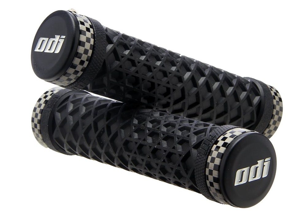 Odi Vans Lock on Grips Checkered Clamps