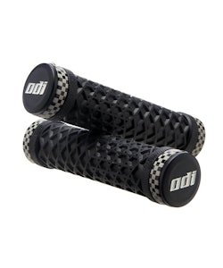 ODI | Vans Lock on Grips Checkered Clamps | Black | with | Black | Checkered Clamps
