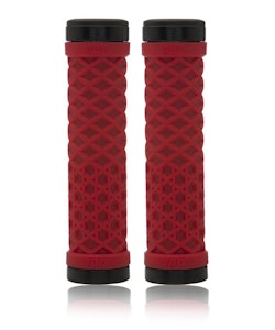 ODI | Vans Lock on Grips Black Clamps | Red | Black Clamps