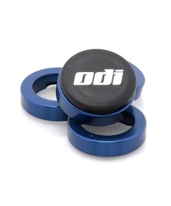 ODI | Lock on Clamps Blue