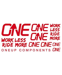 Oneup Components | Decal Kit Hb Red