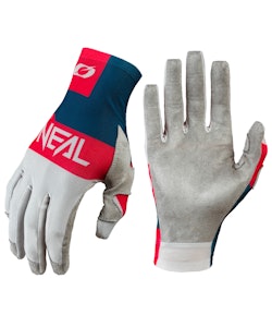 O'neal | Airwear Full Finger Gloves Men's | Size 12 In Grey/blue/red | 100% Polyester